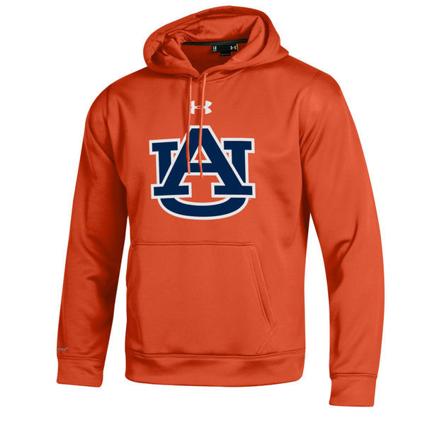Men's Auburn Tigers Orange Navy College Hot Printing Football Hoodies